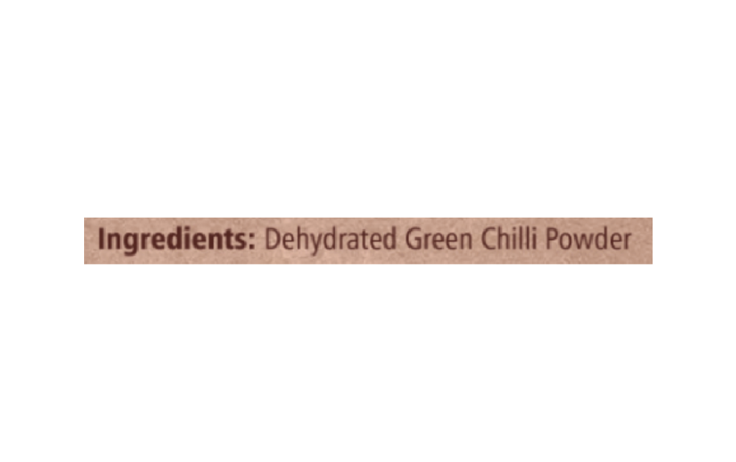 Kitchen D'lite Green Chilli Powder    Pack  150 grams